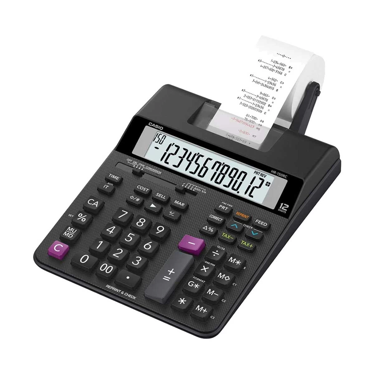 CASIO HR-150RC Printing Calculator